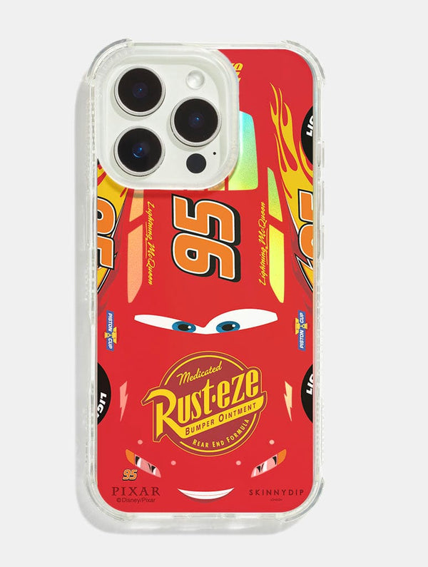 Skinnydip London Disney Pixar Cars Holographic Lightning McQueen Shock iPhone Case