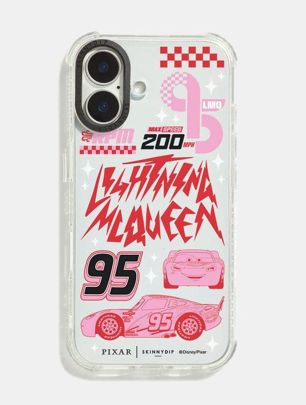 Skinnydip London Disney Pixar Cars Lightning McQueen Poster Print Shock iPhone Case