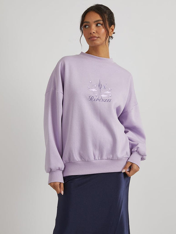 Skinnydip London Disney Princess Castle Rapunzel Sweatshirt