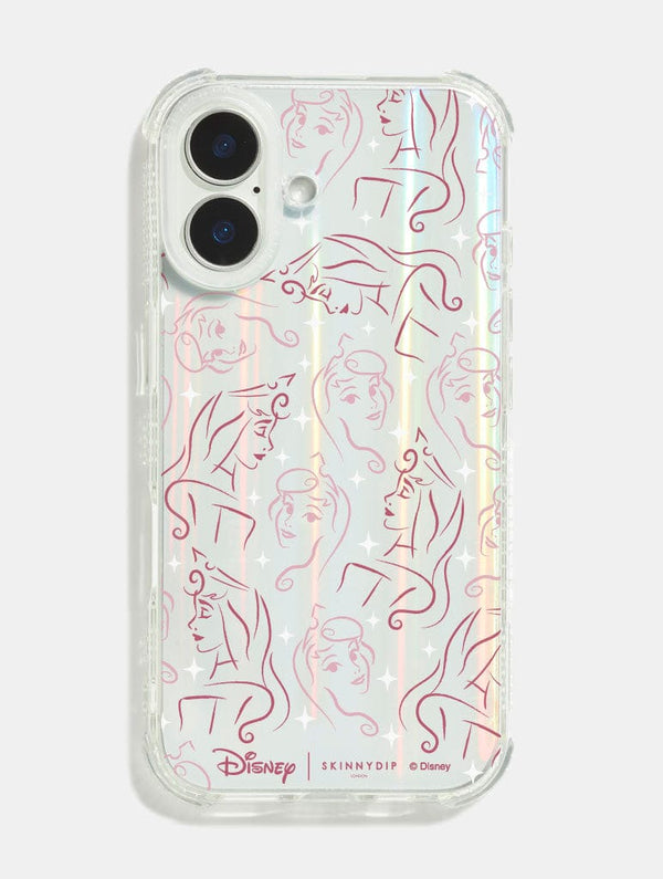 Skinnydip London Disney Sleeping Beauty Doodle Shock iPhone Case