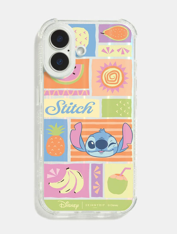 Skinnydip London Disney Stitch Collage Shock iPhone Case