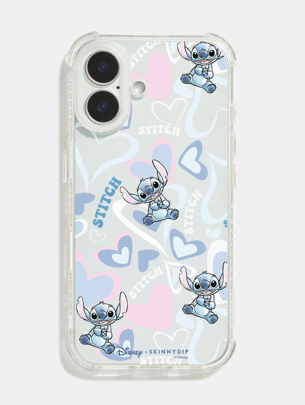 Skinnydip London Disney Stitch Heart Shock iPhone Case