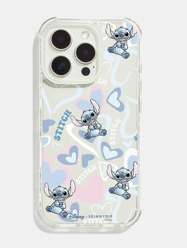Skinnydip London Disney Stitch Heart Shock iPhone Case