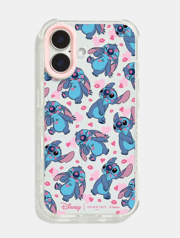 Skinnydip London Disney Stitch Love Heart Shock iPhone Case