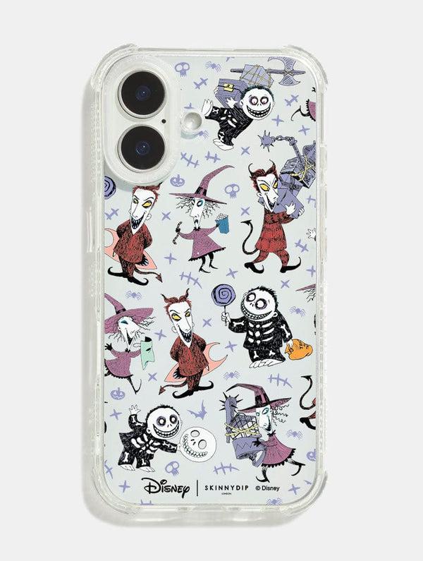 Skinnydip London Disney The Nightmare Before Christmas Lock Shock & Barrel Shock iPhone Case