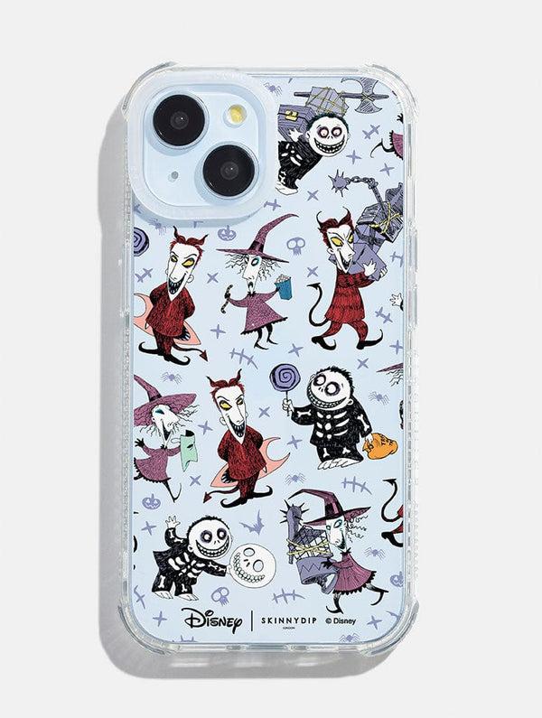 Skinnydip London Disney The Nightmare Before Christmas Lock Shock & Barrel Shock iPhone Case
