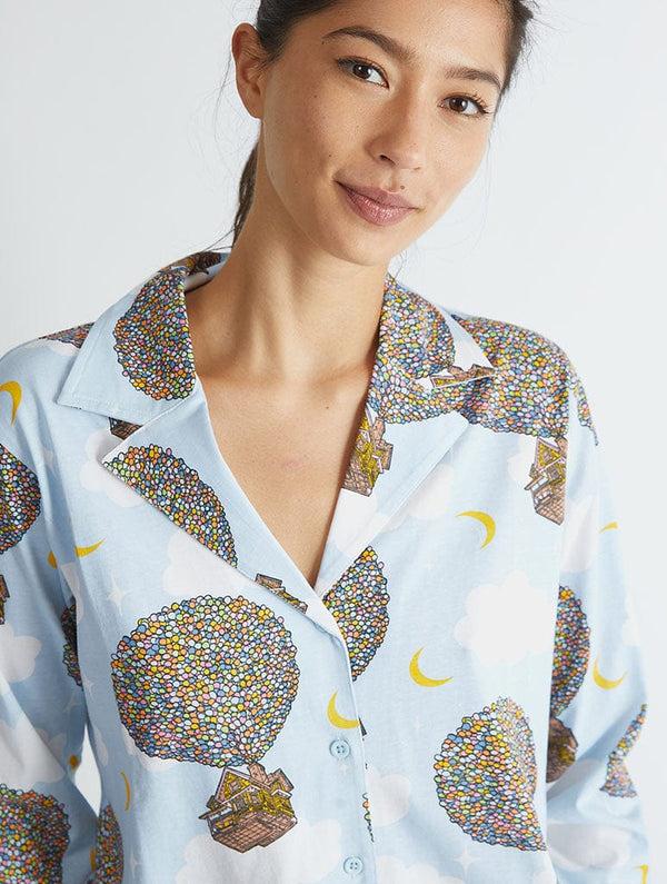 Skinnydip London Disney Up Pyjama Set In Blue – Skinnydip London