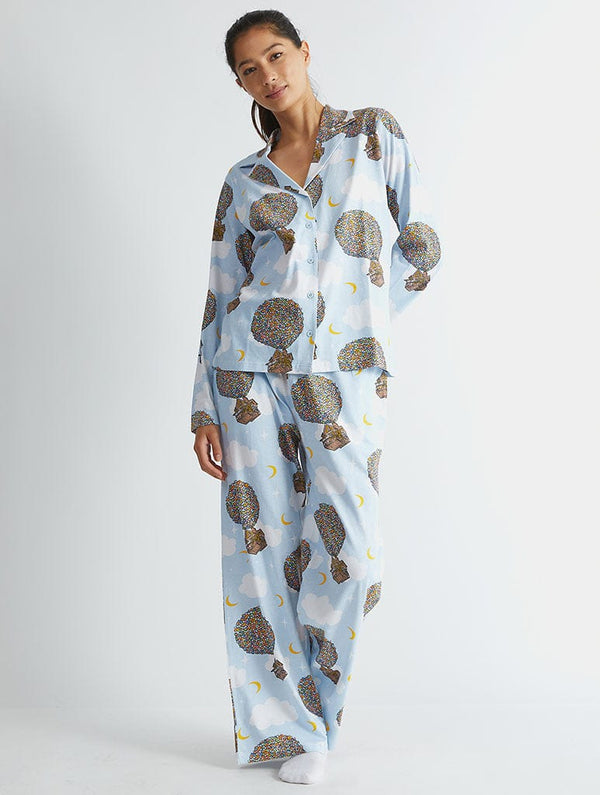 Skinnydip London Disney Up Pyjama Set In Blue – Skinnydip London