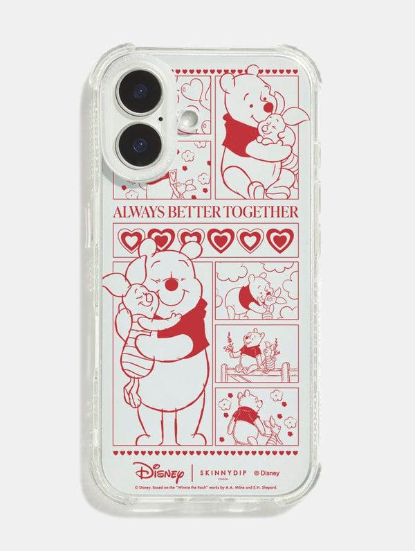 Skinnydip London Disney Winnie The Pooh Always Better Together Shock iPhone Case