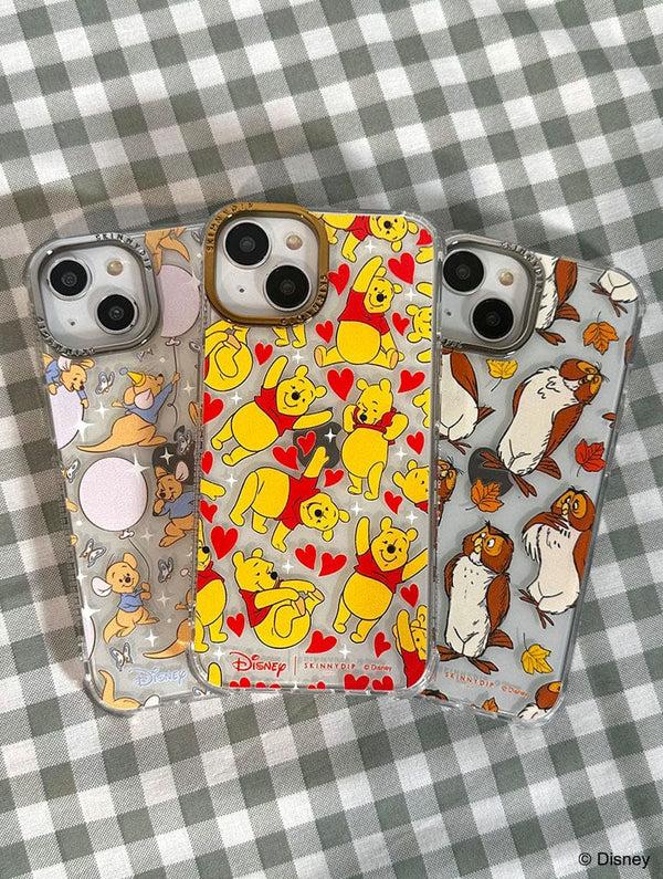 Skinnydip London Disney Winnie The Pooh Hearts Shock IPhone Case