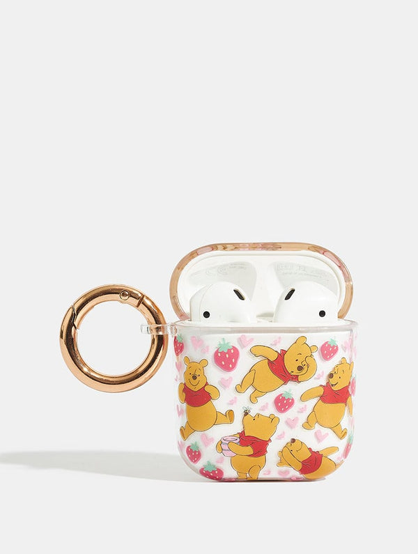 Skinnydip London Disney Winnie The Pooh Strawberry AirPods Case