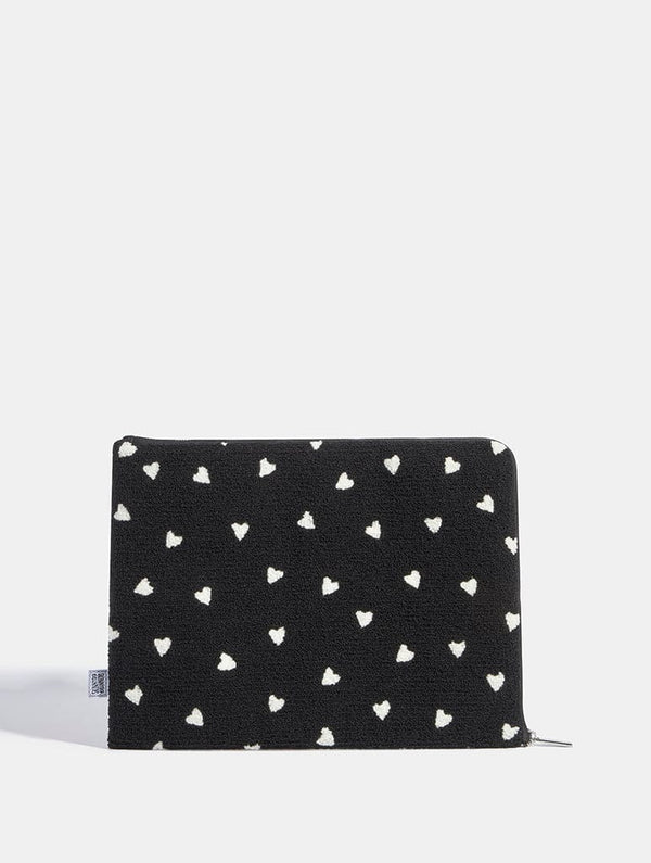 Skinnydip London Ditsy Heart Fuzzy Laptop Case – Skinnydip London