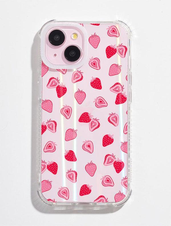 Skinnydip London Ditsy Strawberries Shock iPhone Case