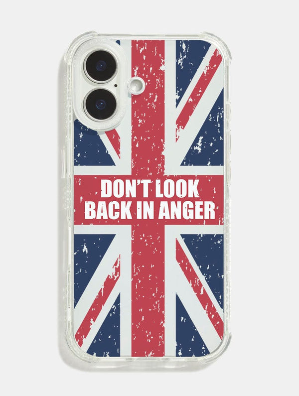 Skinnydip London Don't Look Back In Anger Shock iPhone Case