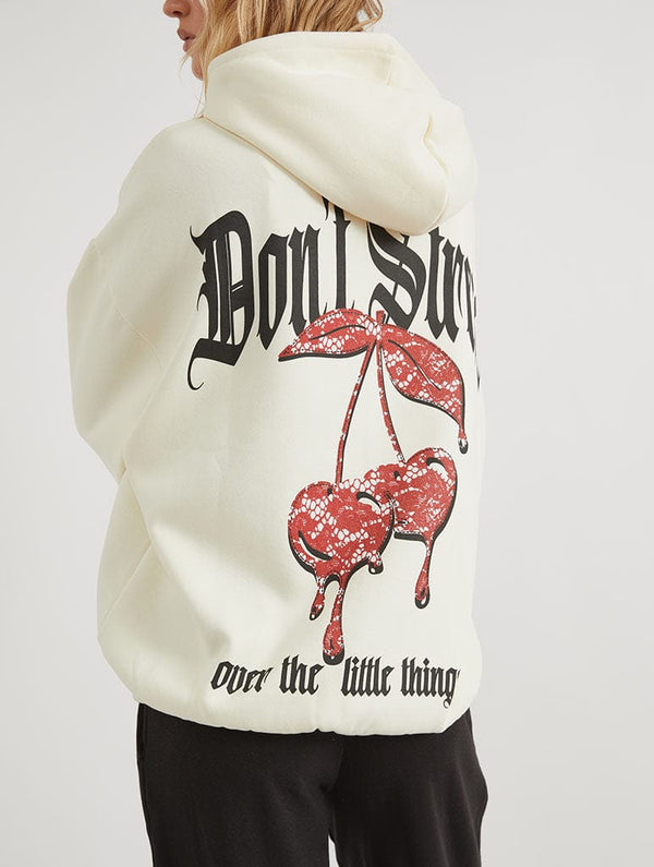 Skinnydip London Don't Stress Over The Little Things Hoodie – Skinnydip London