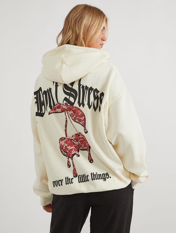 Skinnydip London Don't Stress Over The Little Things Hoodie – Skinnydip London