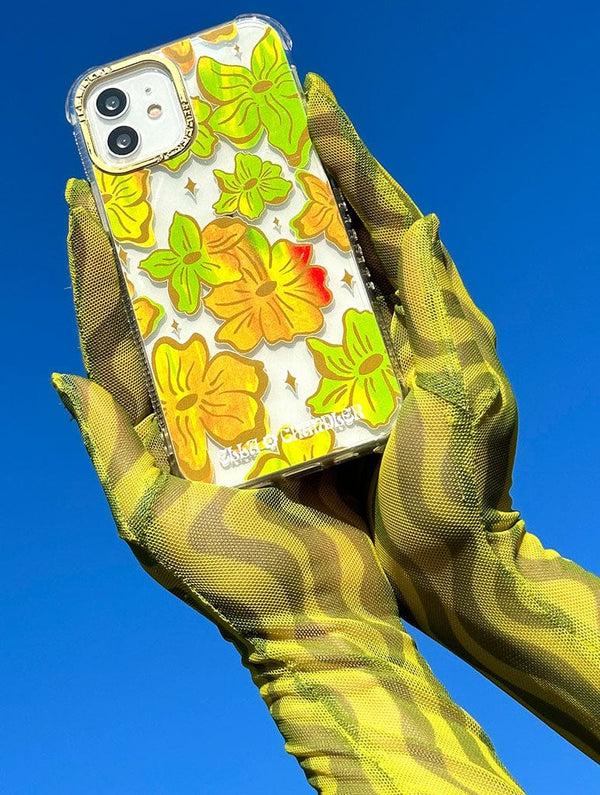 Skinnydip London Ella Chandler Dahlia Shock IPhone Case