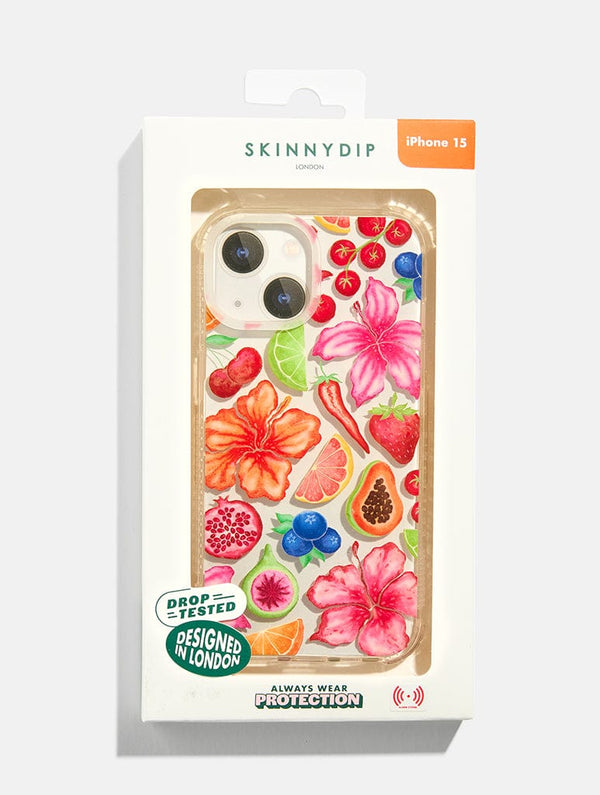 Skinnydip London Exotic Flower Shock IPhone Case – Skinnydip London