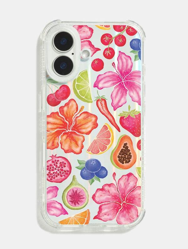Skinnydip London Exotic Fruit & Flowers Shock iPhone Case