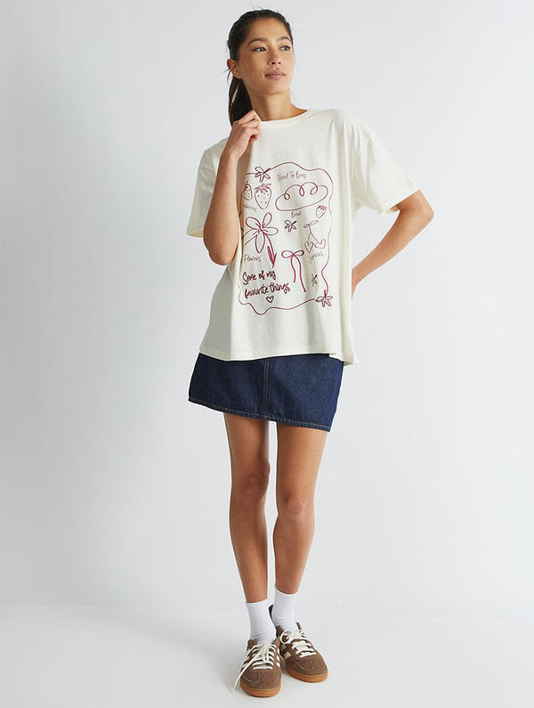 Skinnydip London Favourite Things Doodle T-Shirt – Skinnydip London