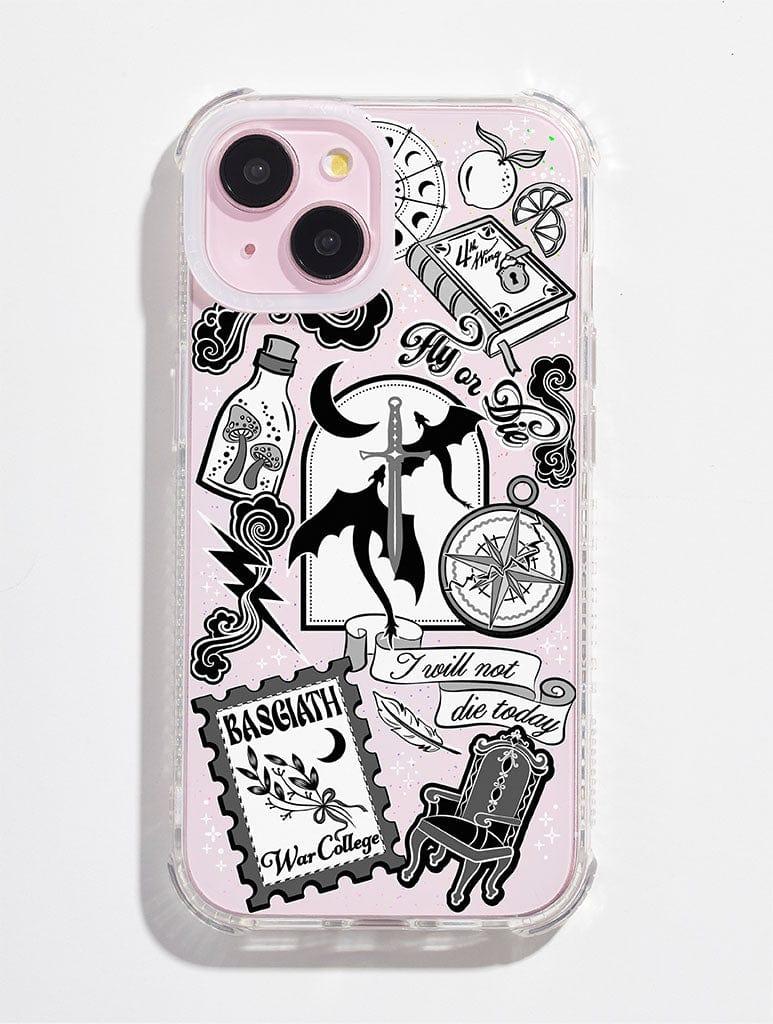 Skinnydip London Fourth Wing Sticker Shock IPhone Case
