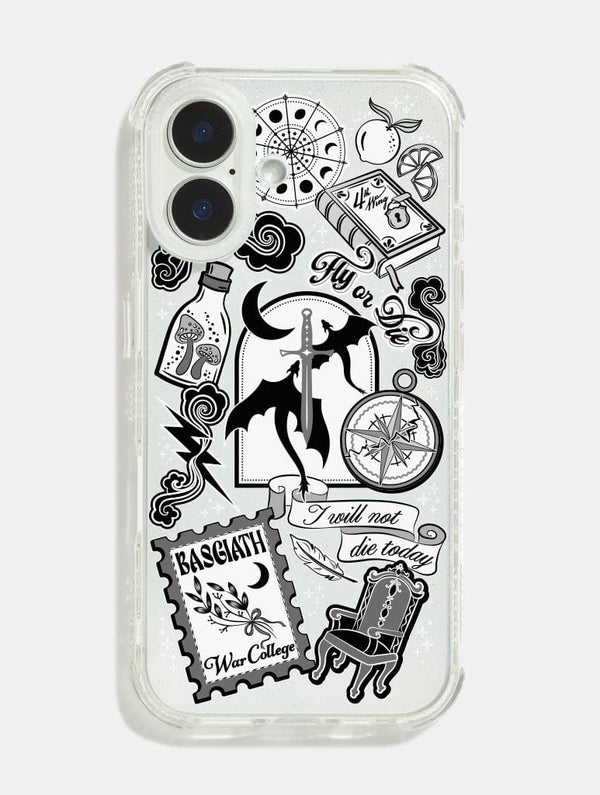 Skinnydip London Fourth Wing Sticker Shock iPhone Case