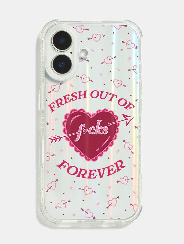 Skinnydip London Fresh Out Of F*cks Forever Shock iPhone Case