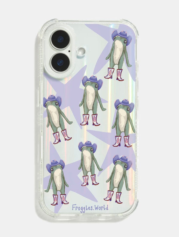 Skinnydip London Froggles World x Skinnydip Cowgirl Frog Shock iPhone Case