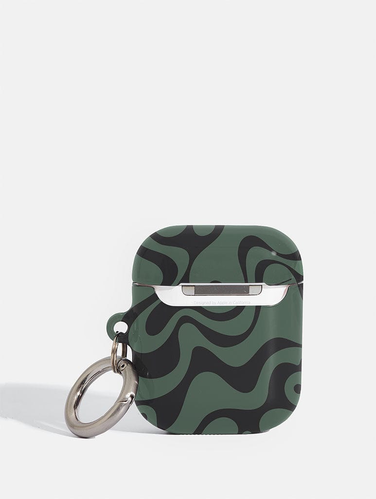 Skinnydip London Green Swirl AirPods Case – Skinnydip London
