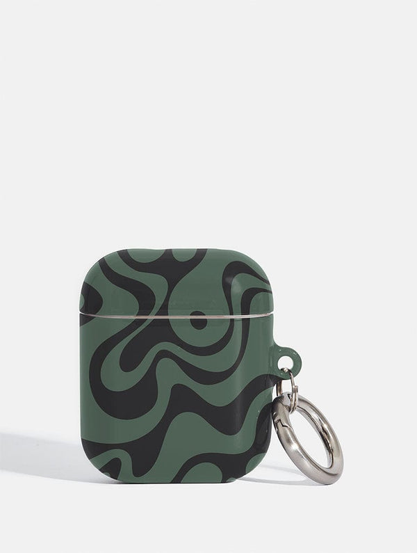 Skinnydip London Green Swirl AirPods Case – Skinnydip London