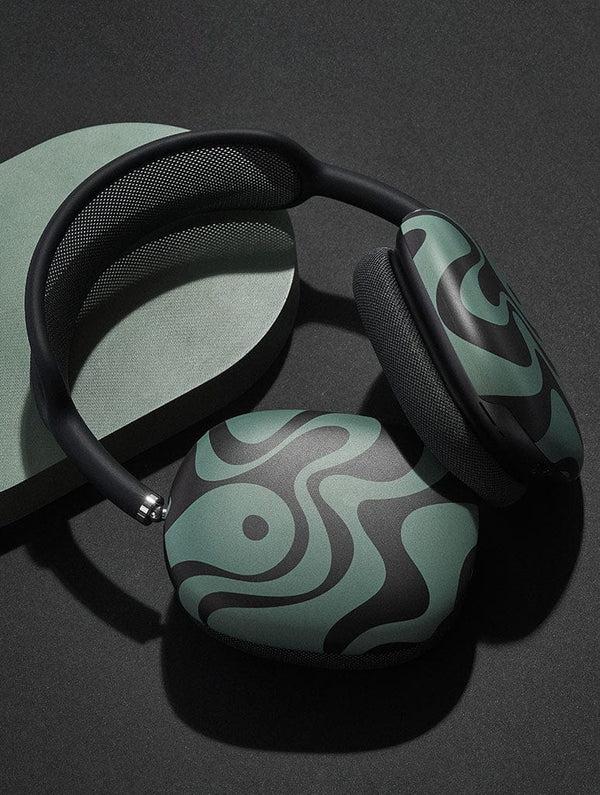 Skinnydip London Green swirl AirPods Max Case in Matte