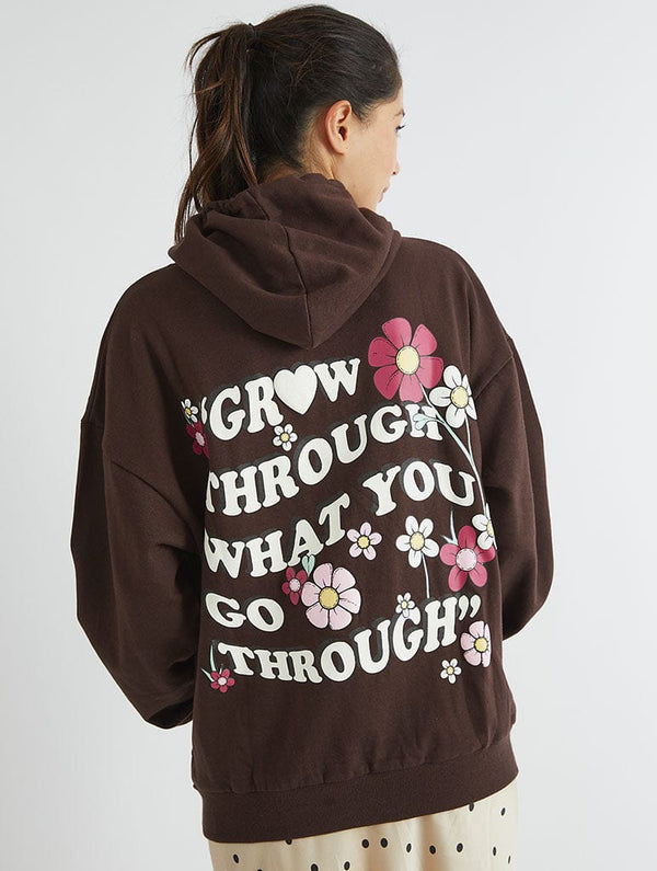 Skinnydip London Grow Through What You Go Through Hoodie – Skinnydip London