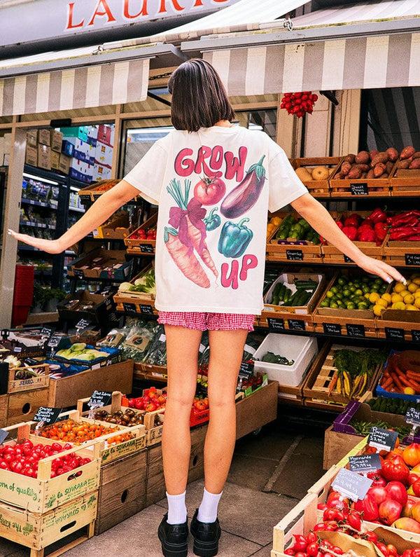 Skinnydip London Grow Up Vegetable T-Shirt – Skinnydip London