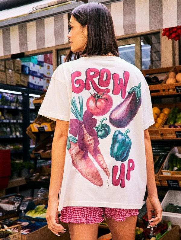 Skinnydip London Grow Up Vegetable T-Shirt – Skinnydip London