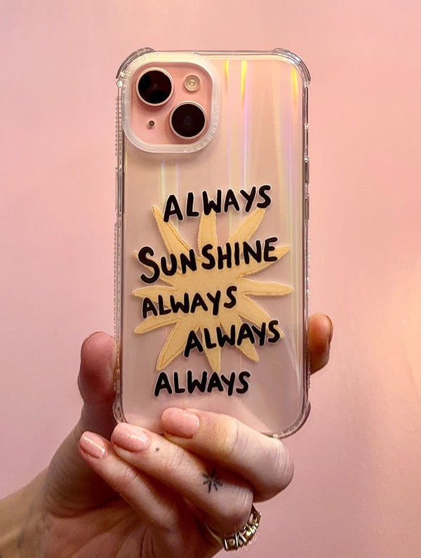 Skinnydip London Hand And Palm X Skinnydip Always Sunshine Shock IPhone Case