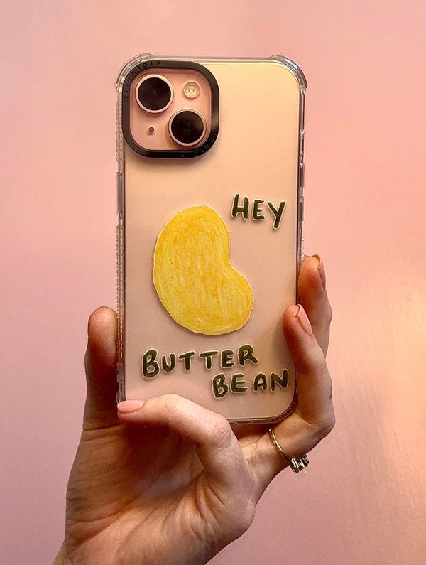 Skinnydip London Hand And Palm X Skinnydip Hey Butter Bean Shock IPhone Case