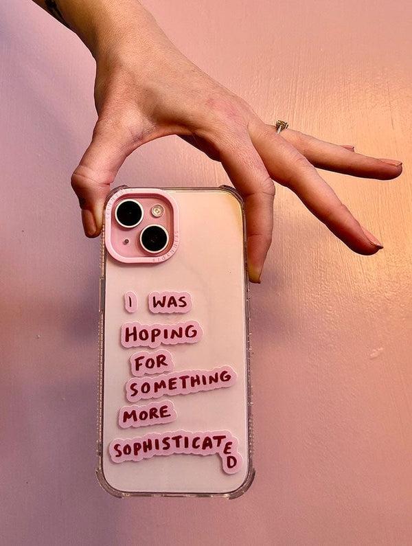 Skinnydip London Hand And Palm X Skinnydip More Sophisticated Shock IPhone Case