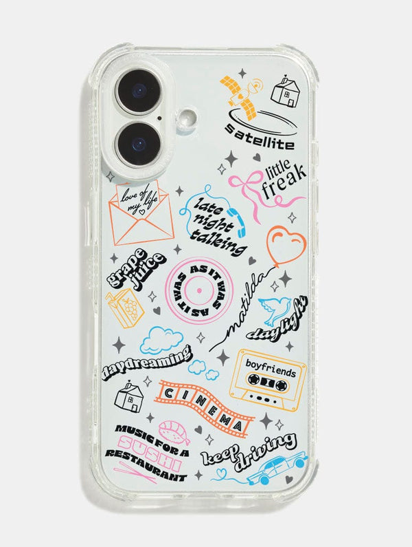 Skinnydip London Harries House Tracklist Shock iPhone Case