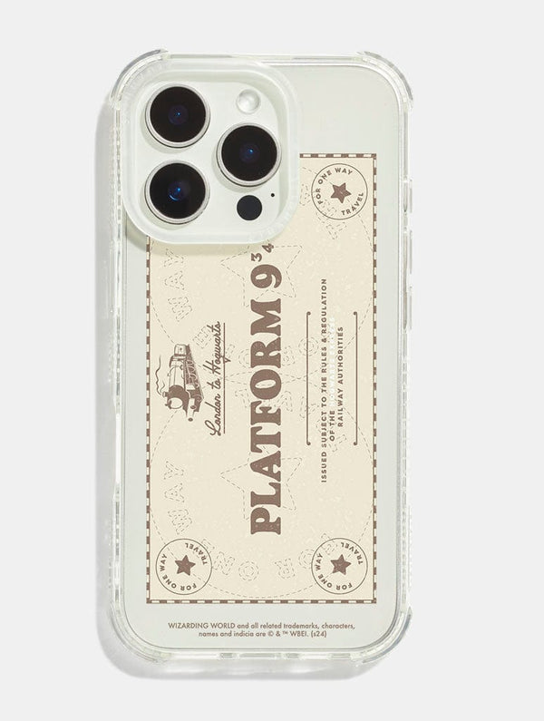 Skinnydip London Harry Potter x Skinnydip Hogwarts Express Ticket Shock iPhone Case