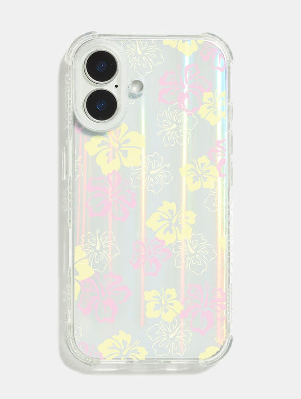 Skinnydip London Hawaiian Flowers Shock iPhone Case