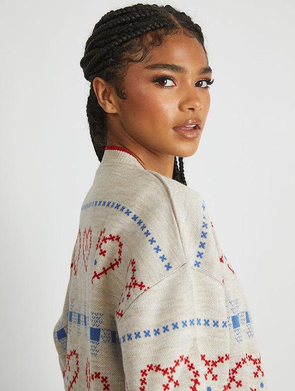 Skinnydip London Heart Stitch Knitted Cardigan – Skinnydip London