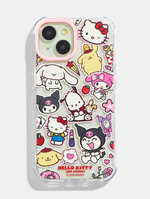 Skinnydip London Hello Kitty Friends Sticker Shock iPhone Case