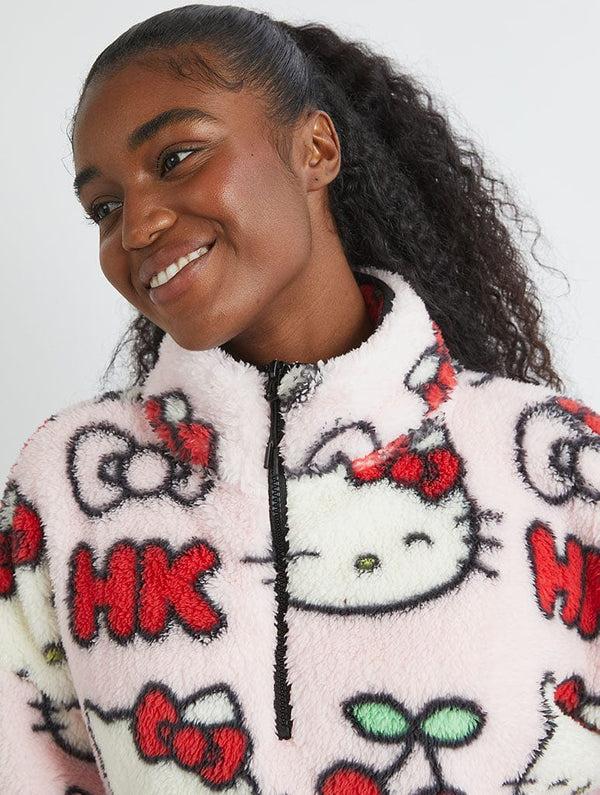 Skinnydip London Hello Kitty X Skinnydip Cherry Longline Fleece – Skinnydip London