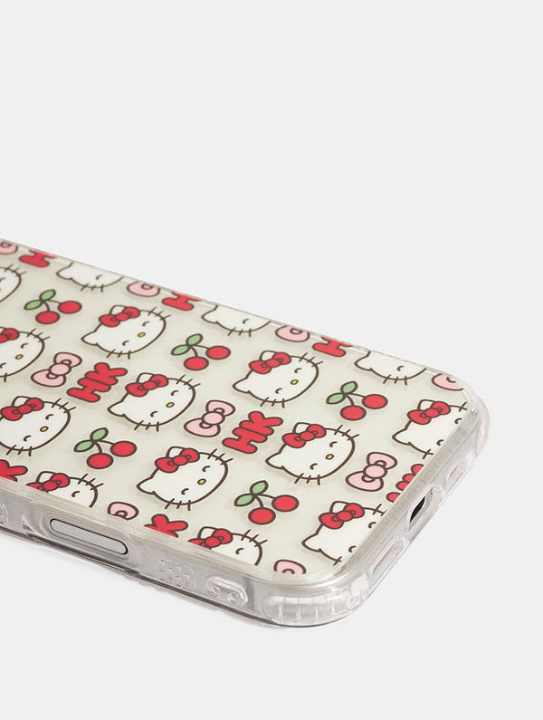 Skinnydip London Hello Kitty X Skinnydip Cherry Repeat Case