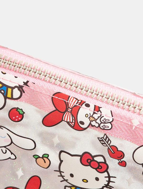 Skinnydip London Hello Kitty X Skinnydip Hello Kitty & Friends Shimmer Wash Bag| Shop Hello Kitty Accessories