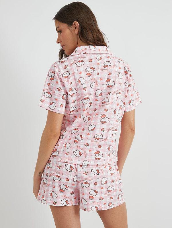 Skinnydip London Hello Kitty X Skinnydip Pyjama Shirt & Short Set