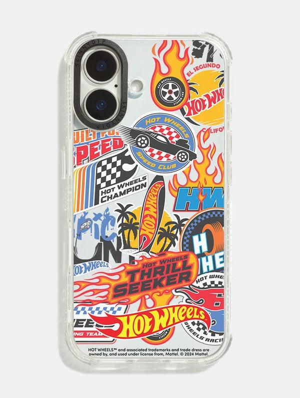 Skinnydip London Hot Wheels Sticker Shock iPhone Case