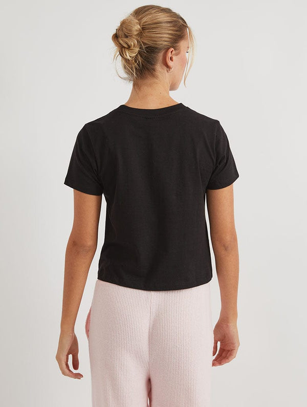 Skinnydip London I'm Not Such An Innocent Girl Baby T-Shirt In Black