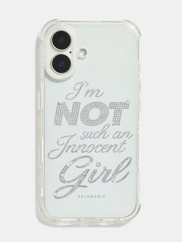 Skinnydip London I'm Not Such An Innocent Girl Shock iPhone Case