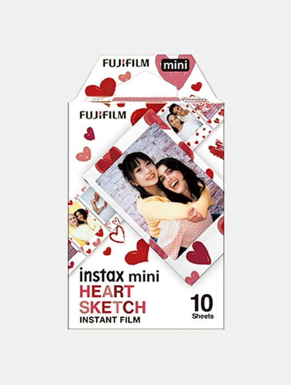 Skinnydip London Instax Mini Heart Sketch Film Pack
